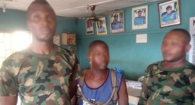 Three Men Arrested For Impersonating Military Officers In Ogun State